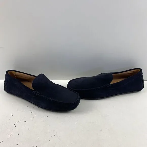 Hugo Boss | Shoes | Hugo Boss Grady Navy Suede Leather Slip  display picture 1